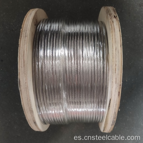 7X7 Dia.1.8mm Cable de acero inoxidable